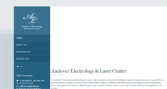 Desktop Screenshot of andoverelectrologylaser.com
